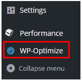 Fitur WP Optimize